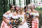 Colourful Woodland Wedding with a Dinosaur Theme 47