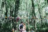 Colourful Woodland Wedding with a Dinosaur Theme 55