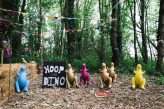 Colourful Woodland Wedding with a Dinosaur Theme 62