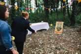 Colourful Woodland Wedding with a Dinosaur Theme 63