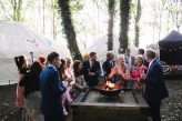 Colourful Woodland Wedding with a Dinosaur Theme 69