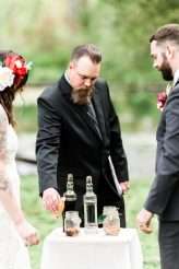 Creative Nature Inspired The Big Lebowski Wisconsin WeddingCreative Nature Inspired The Big Lebowski Wisconsin WeddingKellyandBuckCeremonyWEB(162)