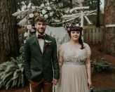Enchanted Middle Earth Inspired Backyard Wedding in Portland (11)