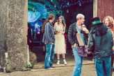 Festival Wedding with Celtic Druid Ceremony and Spraypainted Dress 35