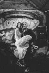 Festival Wedding with Celtic Druid Ceremony and Spraypainted Dress 39