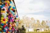 Festival feel Portuguese Wedding with 3,000 Up Inspired Balloons 12