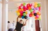 Festival feel Portuguese Wedding with 3,000 Up Inspired Balloons 2