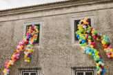 Festival feel Portuguese Wedding with 3,000 Up Inspired Balloons 5