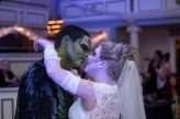 Halloween Wedding with Classic Horror Movie Fancy Dress 16