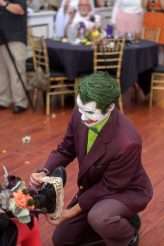 Halloween Wedding with Classic Horror Movie Fancy Dress 20