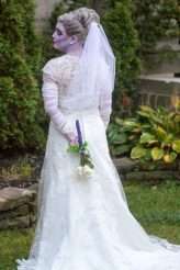 Halloween Wedding with Classic Horror Movie Fancy Dress 33