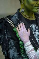 Halloween Wedding with Classic Horror Movie Fancy Dress 34