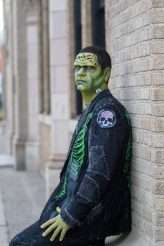 Halloween Wedding with Classic Horror Movie Fancy Dress 36