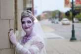 Halloween Wedding with Classic Horror Movie Fancy Dress 37