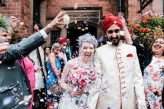 Indian meets English Colourful Animal-Themed Zoo Wedding11