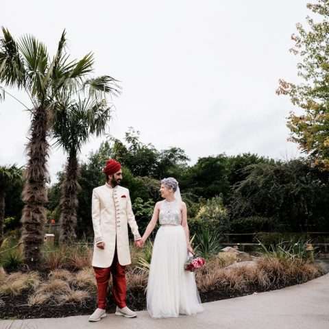 Indian meets English Colourful Animal-Themed Zoo Wedding14