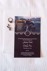 Industrial Black and White Wedding with a Pop of Rainbow 00141