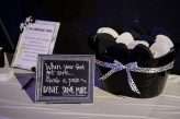 Industrial Black and White Wedding with a Pop of Rainbow 00425