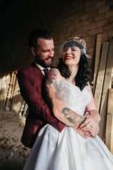 Laidback and Graphic Tuscan Villa Wedding via China, Australia, and Poland 38