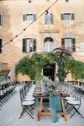 Laidback and Graphic Tuscan Villa Wedding via China, Australia, and Poland 45