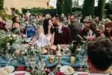 Laidback and Graphic Tuscan Villa Wedding via China, Australia, and Poland 48