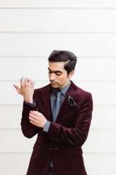 Modern Winter Witch Californian Wedding 13