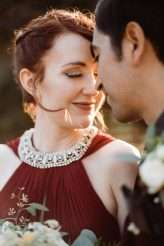 Modern Winter Witch Californian Wedding 29