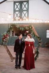 Modern Winter Witch Californian Wedding 58