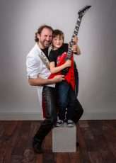 Rock of Ages 1980s Glam Rock Concert Wedding (44)