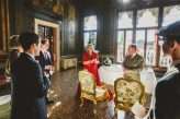 Sumptuous Venetian Vow Renewals With Stunning Red Dress33