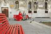 Sumptuous Venetian Vow Renewals With Stunning Red Dress4