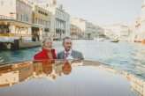 Sumptuous Venetian Vow Renewals With Stunning Red Dress7