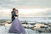 Bright and Beautiful Fire and Ice themed Iceland Wedding9