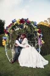 Colourful Comic Book Succulent Wedding 77