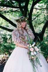 Eclectic Winter Music Alternative Church Wedding 6