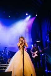 Eclectic Winter Music Alternative Church Wedding 76