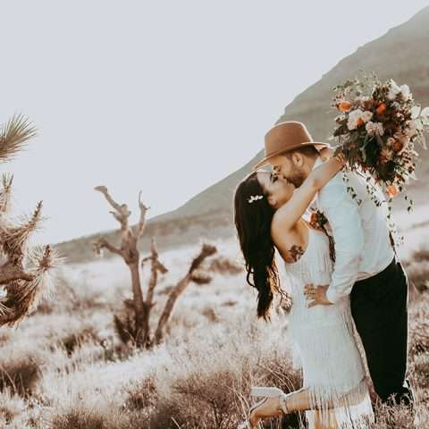 Glamourous Las Vegas Elopement Wedding2