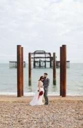 Intimate 1950s Glam Inspired Brighton Wedding With Only 10 Guests 40