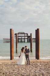 Intimate 1950s Glam Inspired Brighton Wedding With Only 10 Guests 43