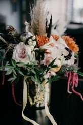 Laidback Bohemian Wedding Reception in Amazing Kansas City Restaurant 7