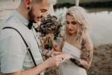 Lake Macrame Nature Wild Elopement 37