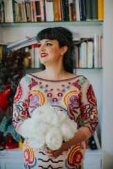 Brightly Coloured London DIY Wedding