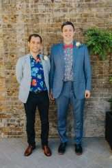 Brightly Coloured London DIY Wedding