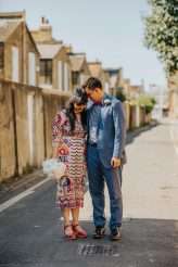 Brightly Coloured London DIY Wedding