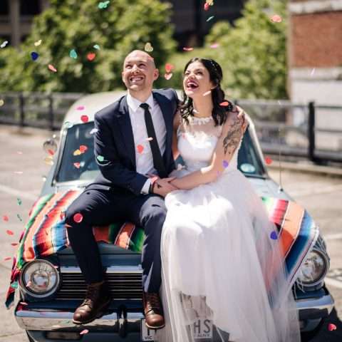 Mid-Century Mexicana and Neon Melbourne Wedding17