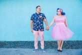 Pink Pinup las Vegas Elopement13