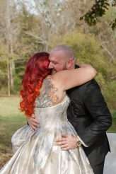 Rock n Roll Meets Rustic Glam Motorbike Wedding (5)