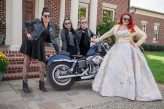 Rock n Roll Meets Rustic Glam Motorbike Wedding (8)