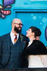 Autumnal Glamour Newcastle Wedding Celebrating Artists and Taxidermy 51