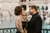 Badass Venetian Las Vegas Elopement with a Black Sequinned Dress and Frenchie Inspiration 15